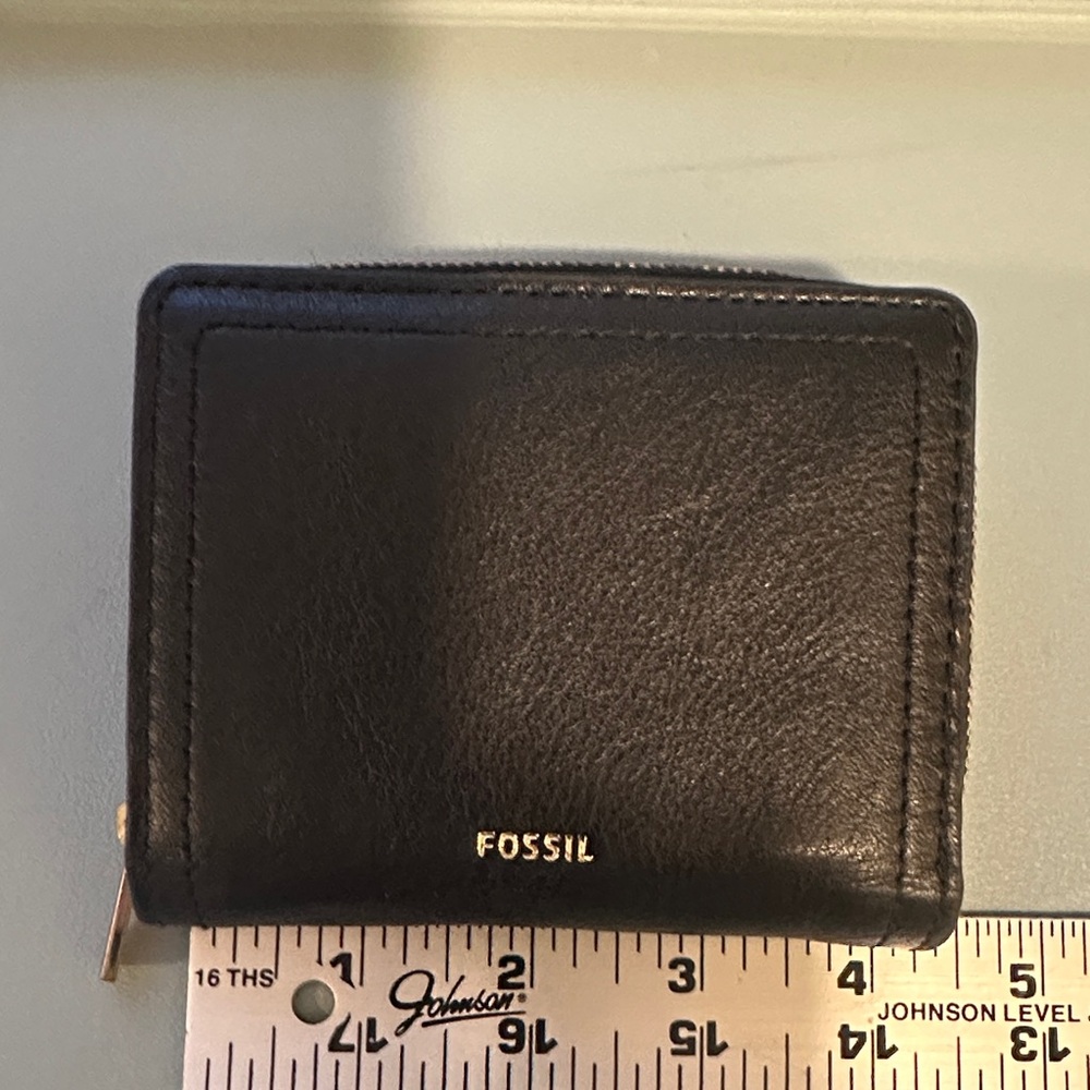Fossil Black Leather Wallet
